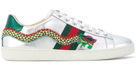 gucci dragon embroidered shoes|gucci ace sneakers price increase.